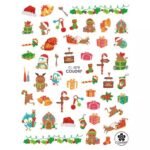 sticker porducts for envelope decoration gifts postcard 100pcs - Image 7